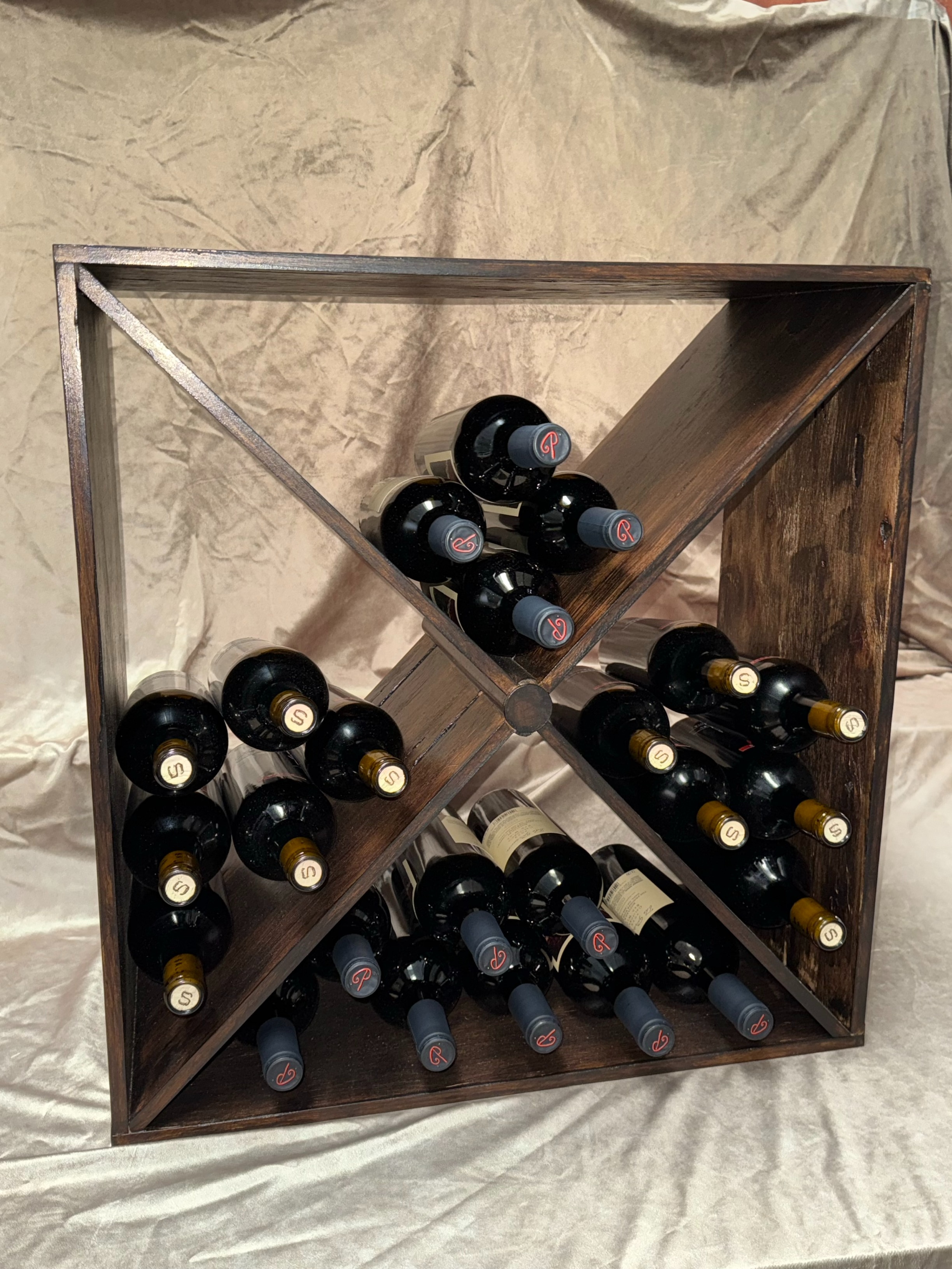 Mixed Case of Prisoner Wine + Handmade Wine Rack - Independence is ...